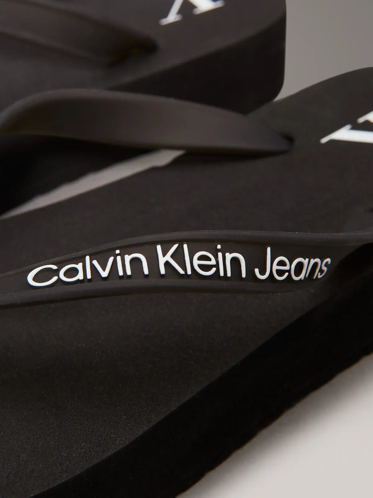 Calvin Klein BEACH SANDAL FLATFOR, BEH Siyah Kadın Terlik