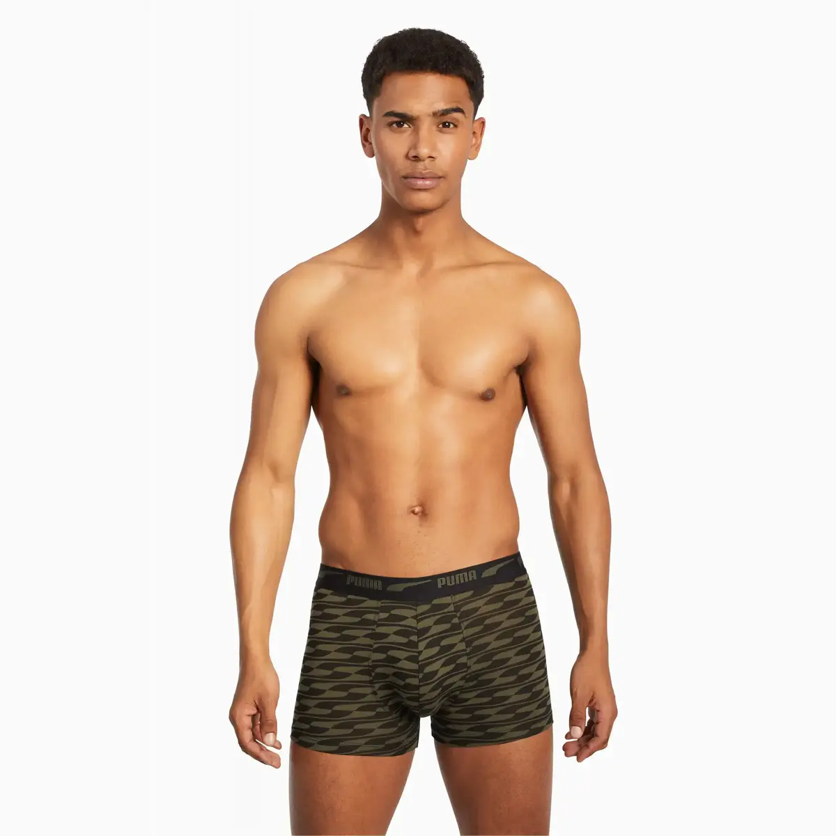 Puma PUMA MEN FORMSTRIP BOXER 2P Kahverengi Erkek 2'li Boxer