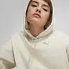 Puma CLASSICS Oversized Hoodie Kırık Beyaz Kadın Hoodie