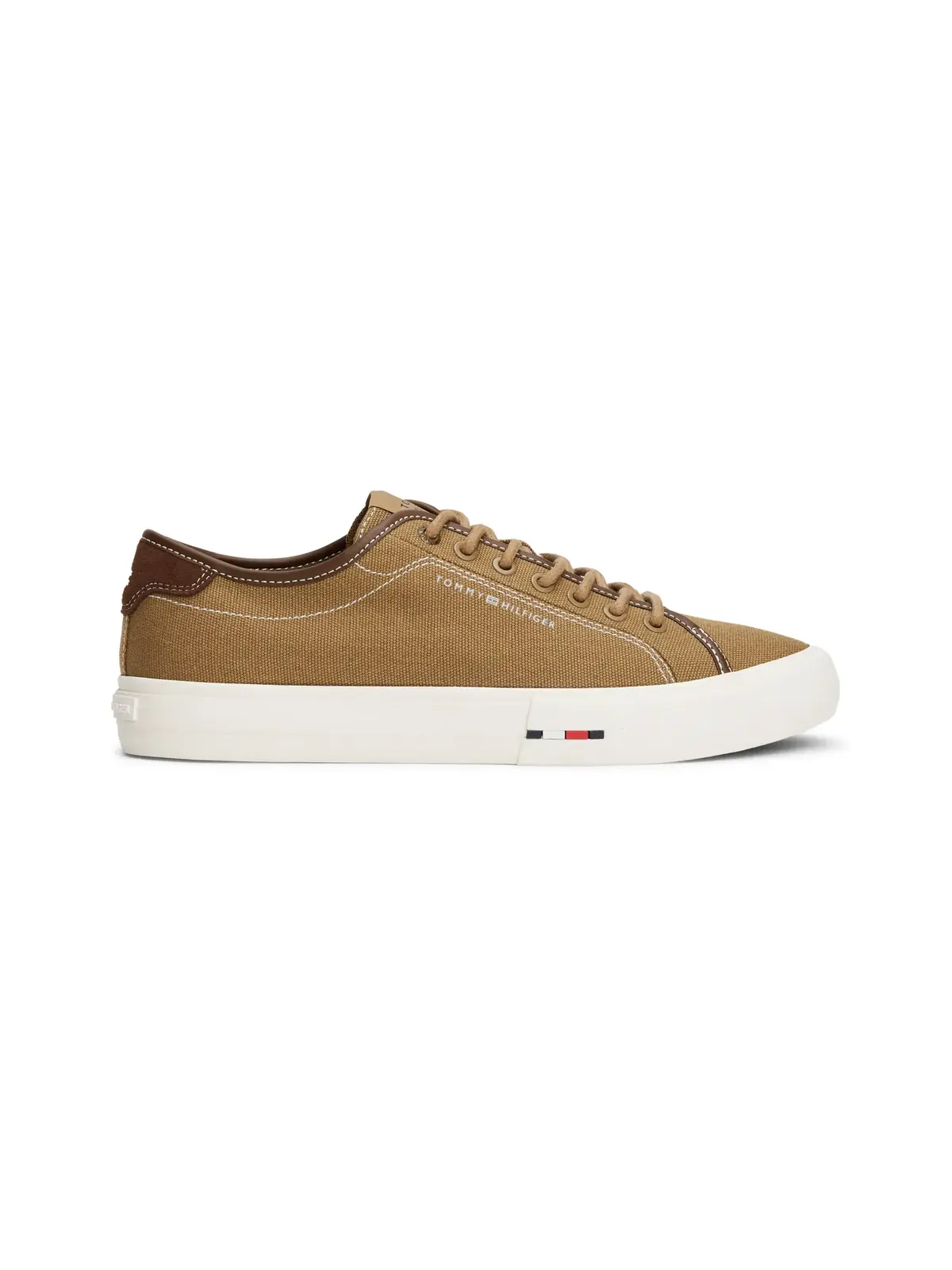 Tommy Hilfiger TH HI VULC STREET CA Kahverengi Erkek Spor Ayakkabı & Sneaker
