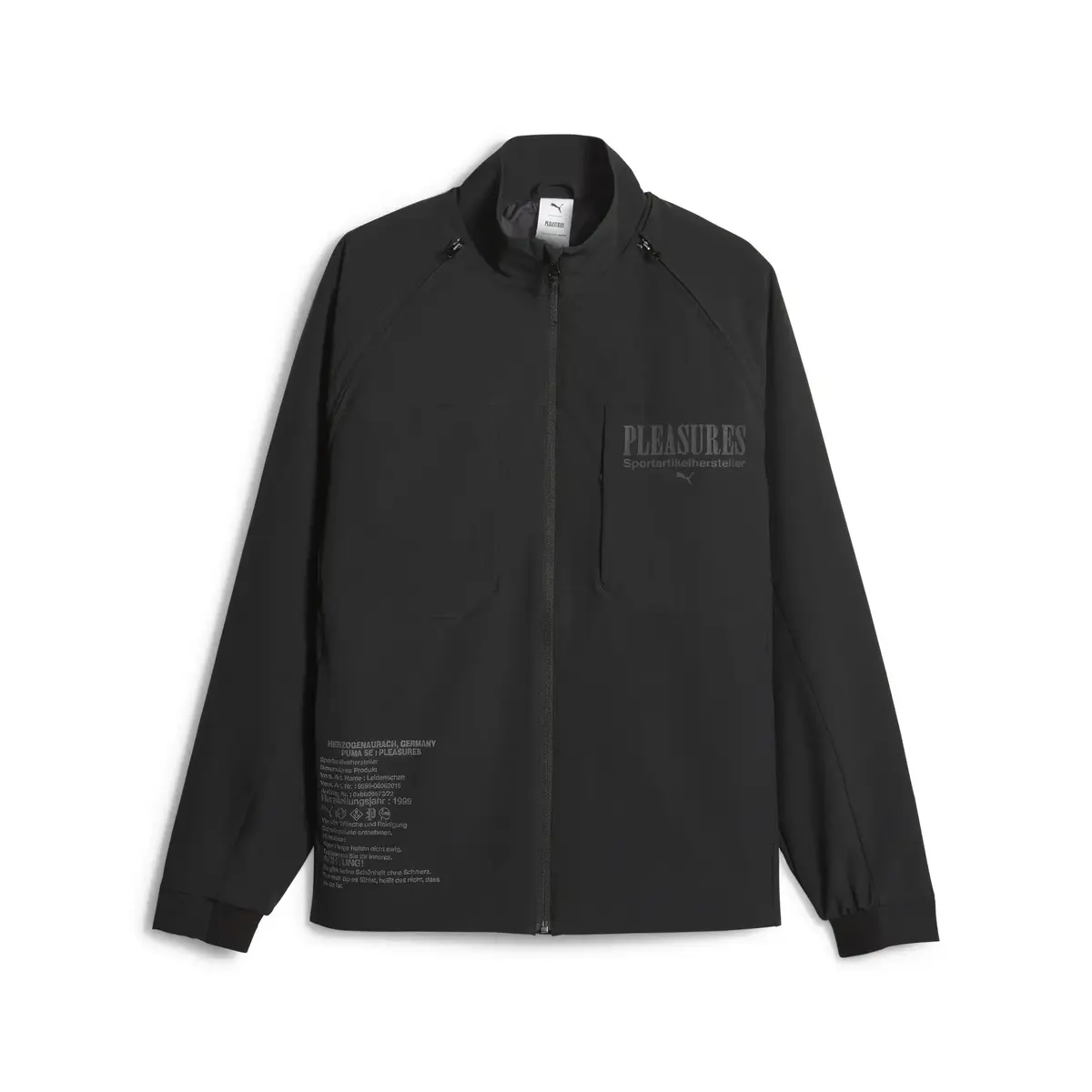 PUMA x PLEASURES Jacket Siyah Erkek Ceket