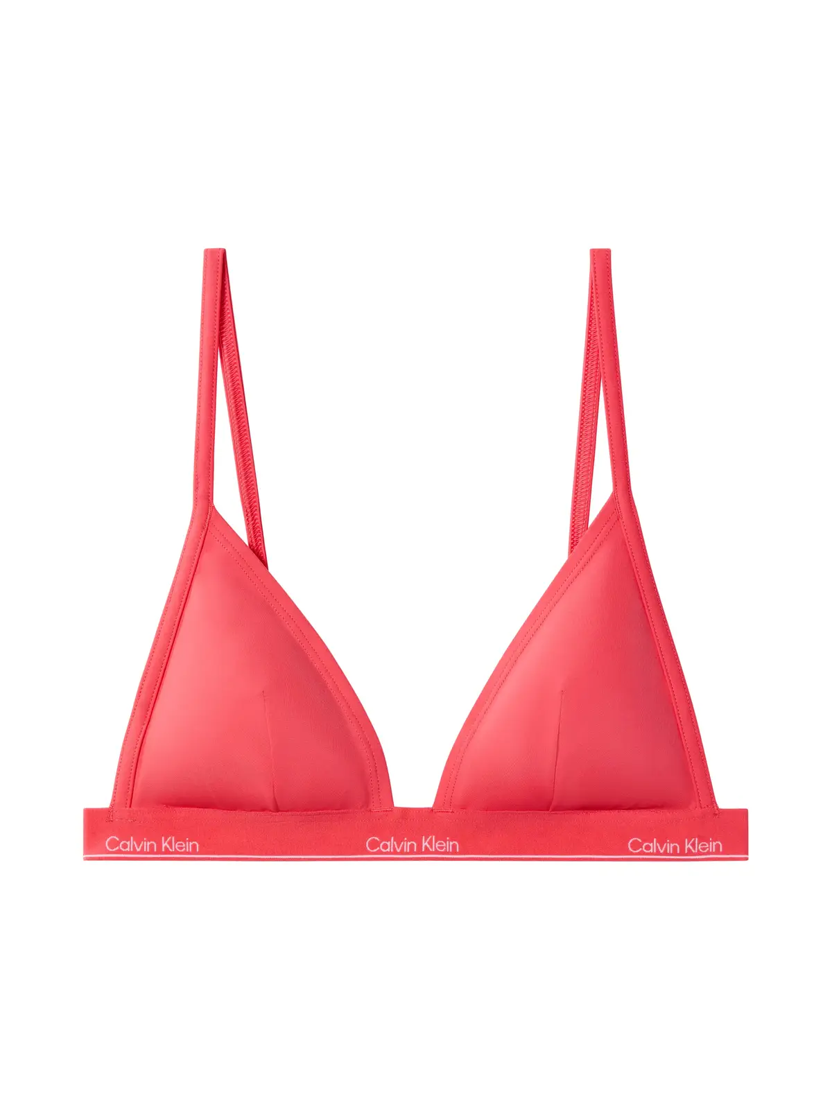 Calvin Klein TRIANGLE Fuşya Üçgen Bikini Üst