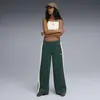 Puma T7 Low Rise Track Pants Yeşil Kadın Eşofman Altı