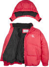 Calvin Klein CK SHORT PUFFER JACK Kadın Pembe Şişme Mont