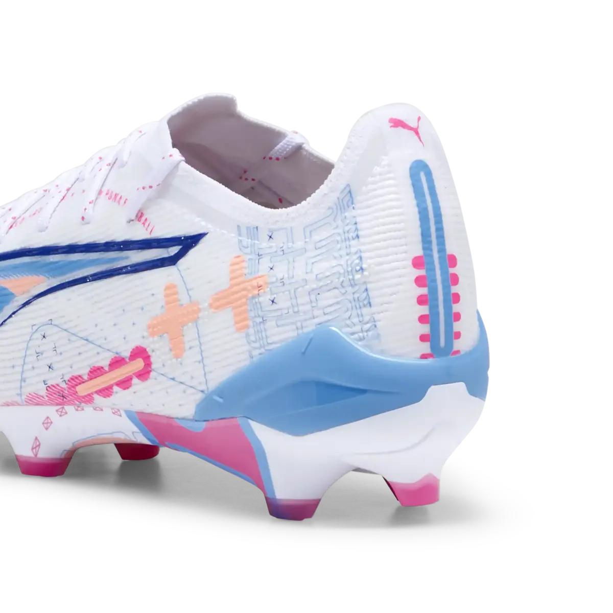 Puma ULTRA 5 ULTIMATE VOL. UP FG Beyaz Unisex Krampon