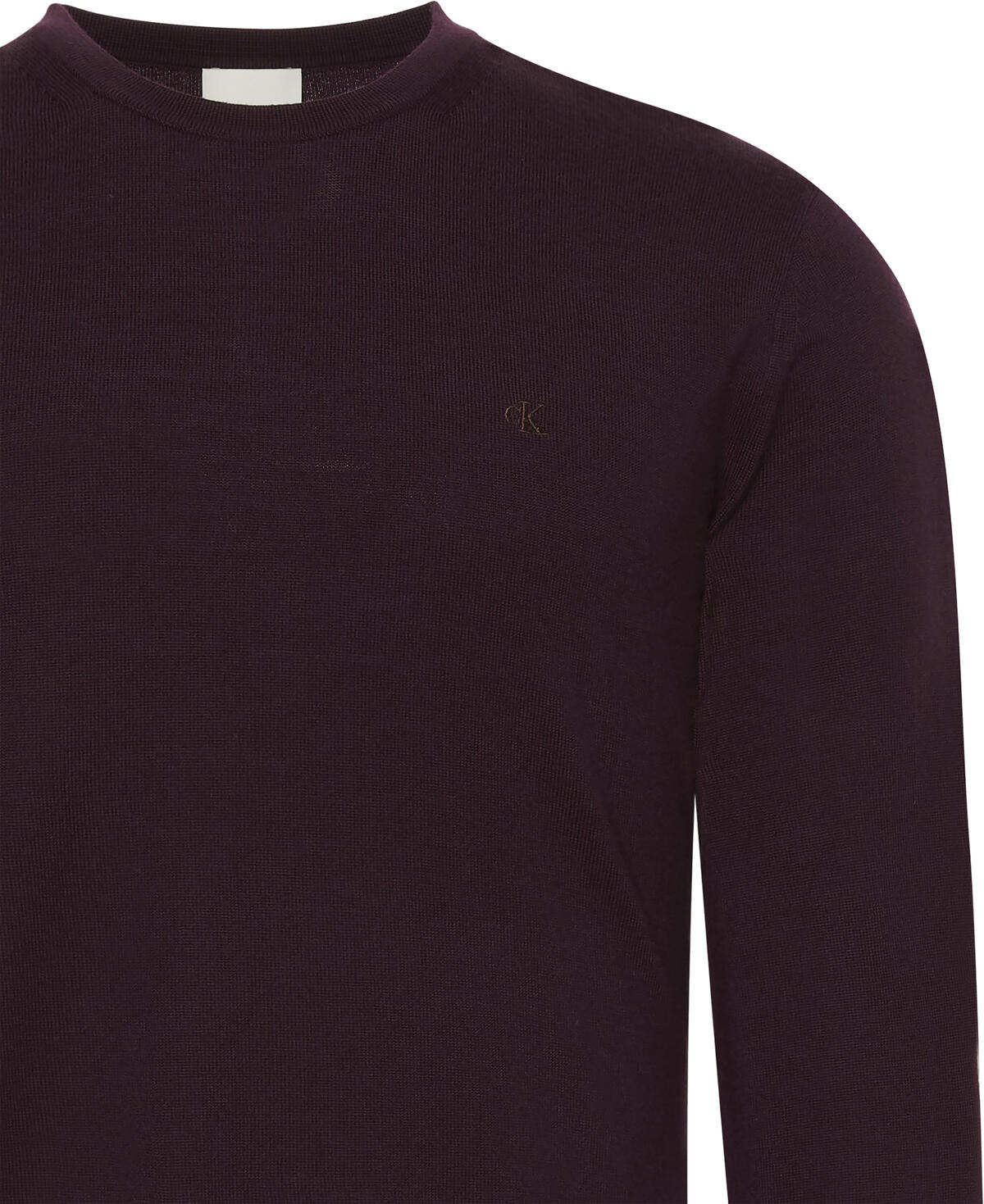 Calvin Klein LS 100% MERINO CREW 14GG Kırmızı Erkek Sweatshirt Calvin Klein LS 100% MERINO CREW 14GG Kırmızı Erkek Sweatshirt