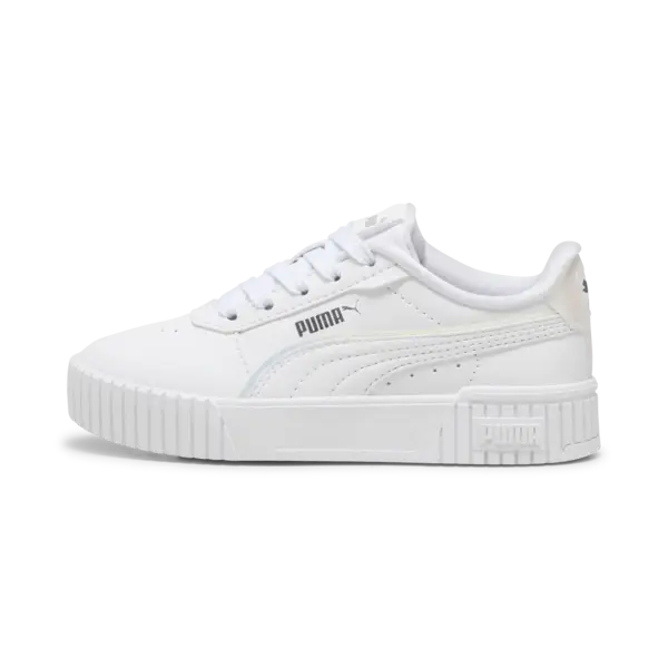 Puma Carina 2.0 Holo 2.0 PS Beyaz Kız Çocuk Spor Ayakkabı