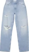 Calvin Klein 90S STRAIGHT Kadın Mavi Kot Pantolon