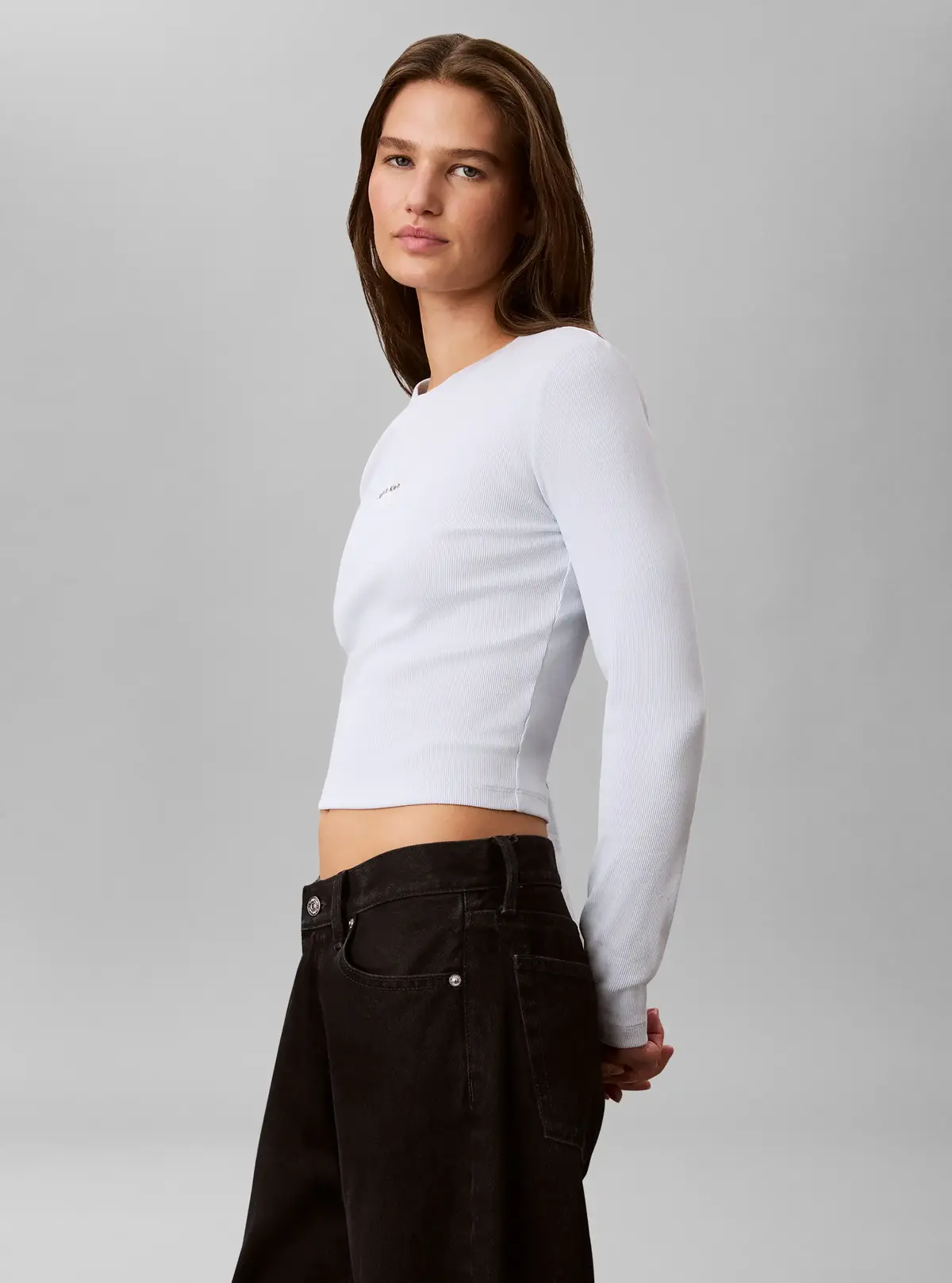 LS MONOLOGO BABY TEE, CIQ