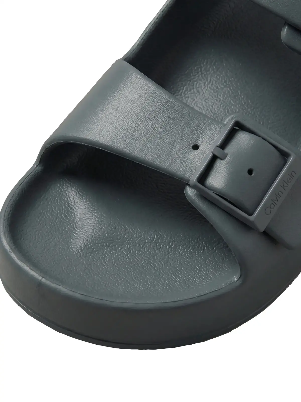 Calvin Klein ERGON EVA DOUBLE BAR Koyu Gri Erkek Terlik