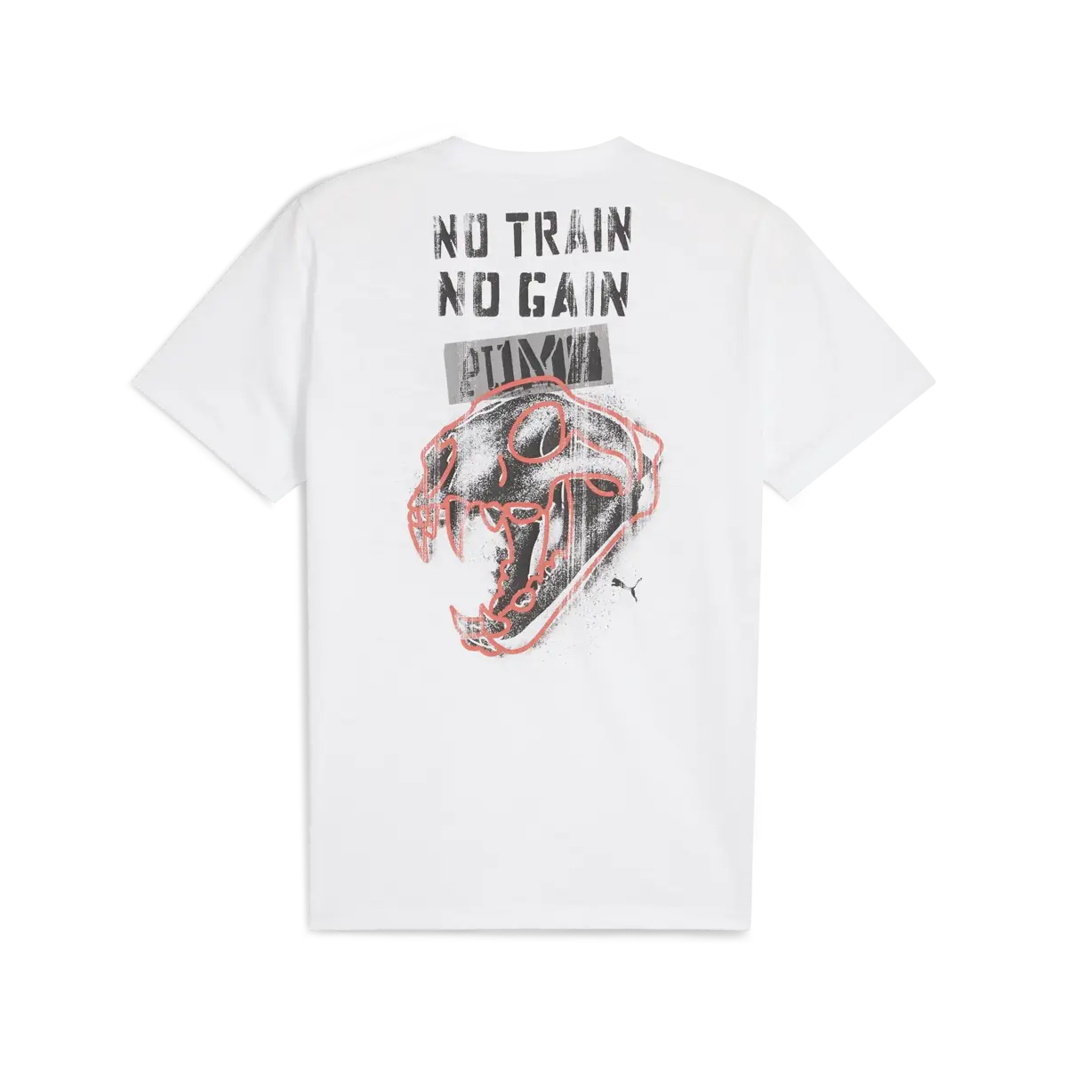 Puma MEN"S GRAPHIC EMBLEM TEE Beyaz Erkek T-Shirt