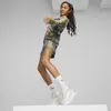 Puma T7 Vacay Queen Aop Siyah Çocuk Sweatshirt
