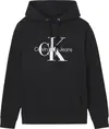 Calvin Klein CORE MONOLOGO HOODIE Erkek Siyah Sweatshirt