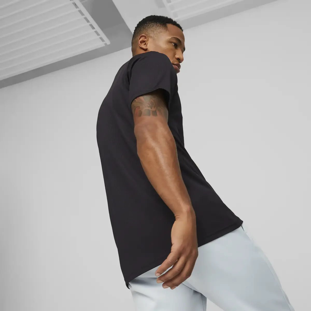 Puma PERFORMANCE CAT TEE M Siyah Erkek T-Shirt