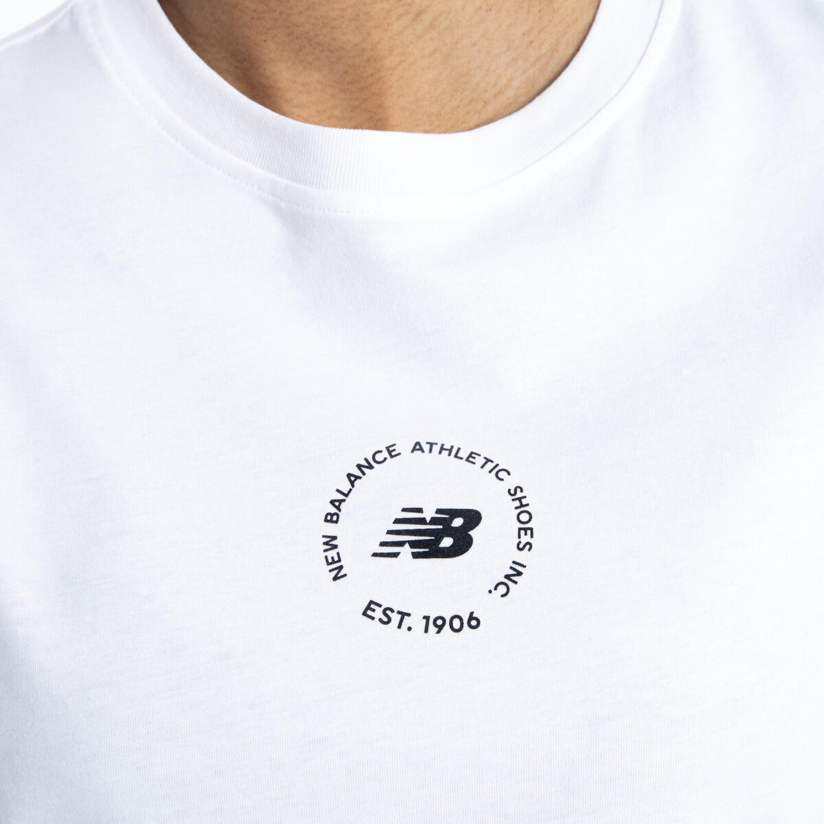 New Balance UNT1311 Unisex Beyaz T-Shirt