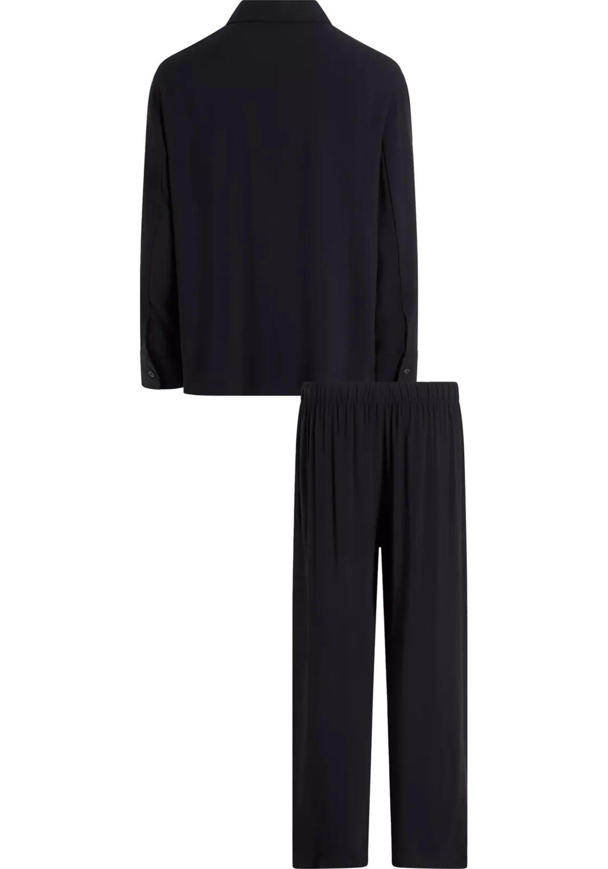 Calvin Klein L/S BUTTON DOWN PANT, UB1 Siyah Erkek Eşofman Takımı