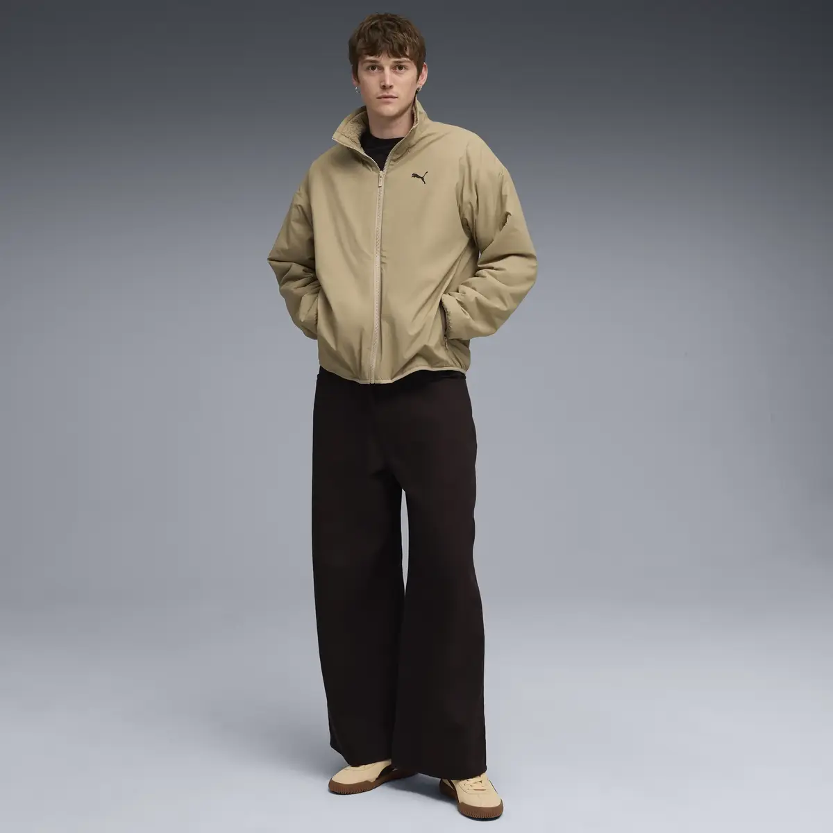 Puma Reversible Sherpa Jacket Erkek Ceket
