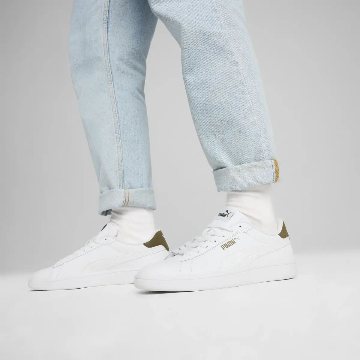 Puma Puma Smash 3.0 L Beyaz Unisex Günlük Spor Ayakkabı