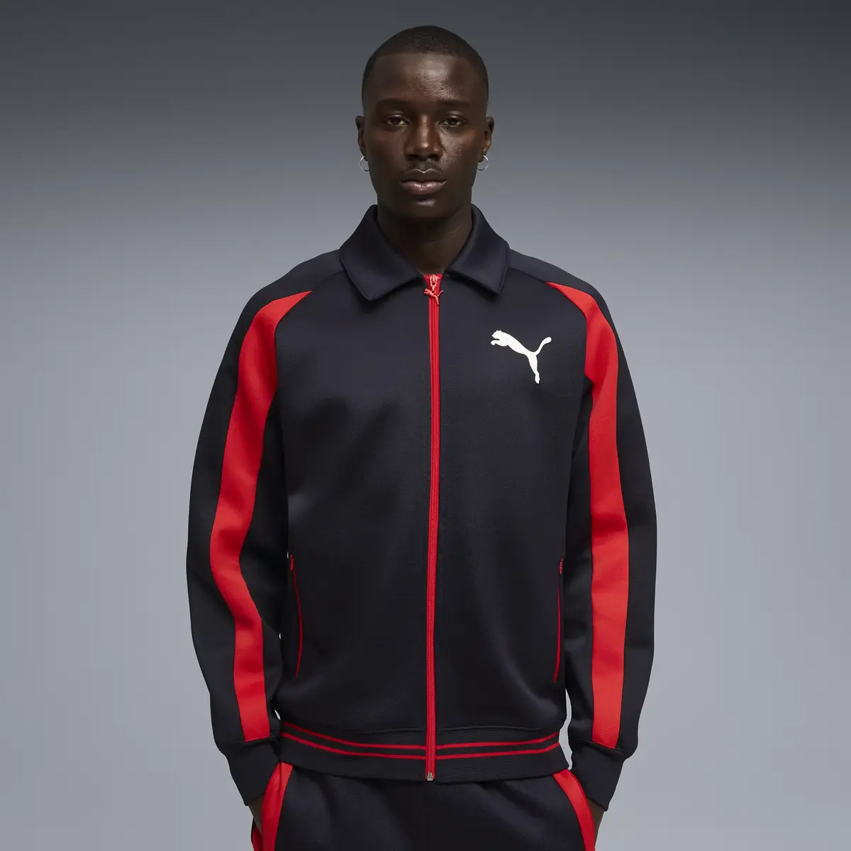 Puma T7 Relaxed Track Jacket Siyah Erkek Ceket