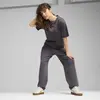 Puma DARE TO Relaxed Washed Tee Koyu Gri Kadın T-Shirt