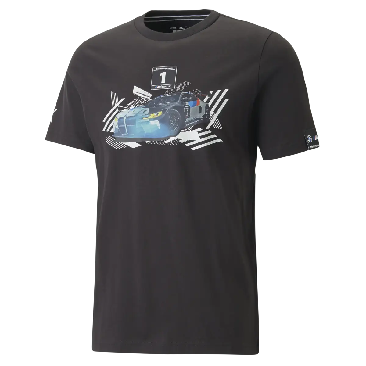 Puma BMW MMS Tee M4 GT3 Siyah Erkek T-Shirt