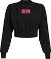 Calvin Klein L/S SWEATSHIRT Kadın Siyah Sweatshirt