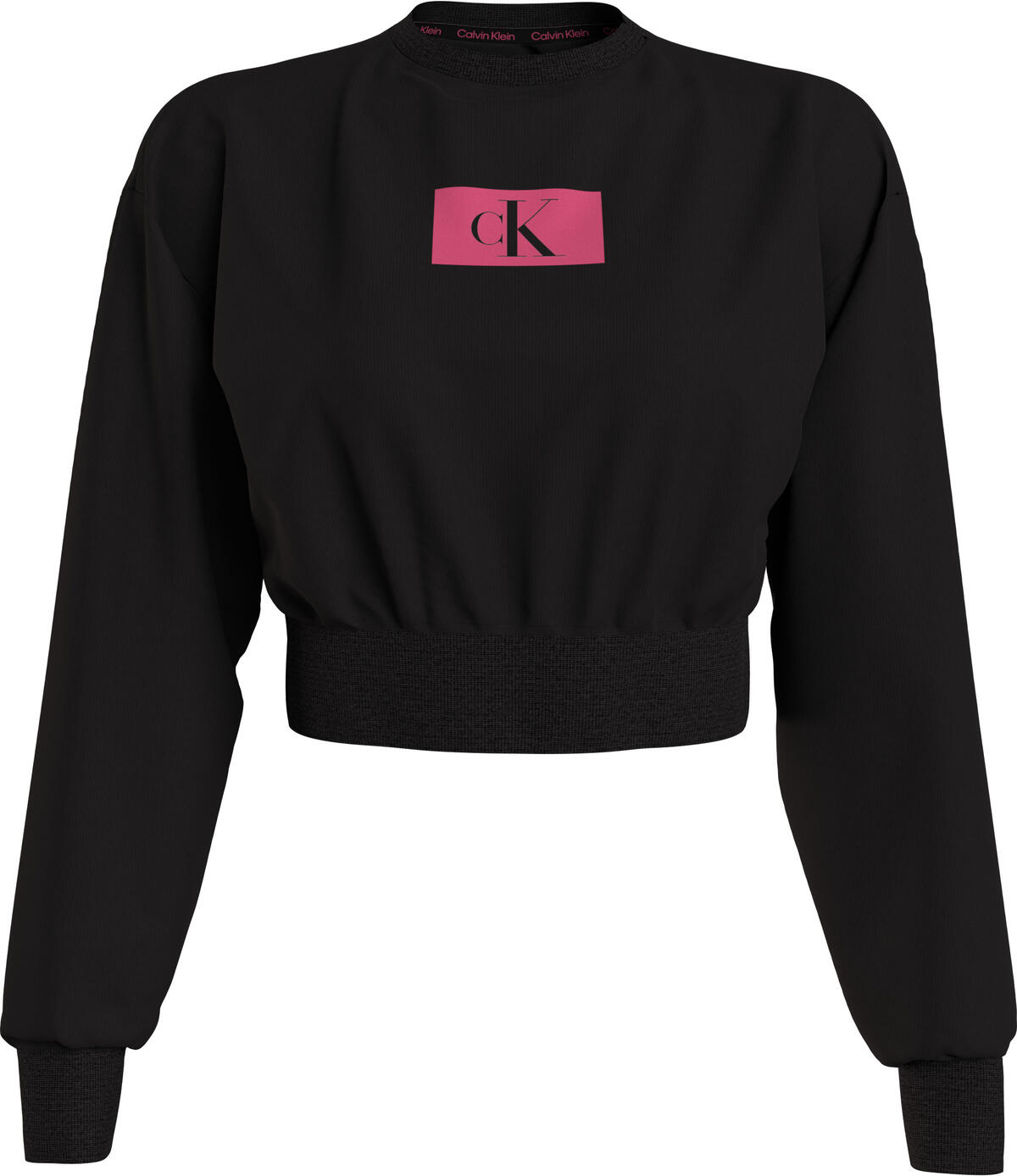 Calvin Klein L/S SWEATSHIRT Kadın Siyah Sweatshirt