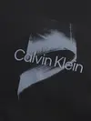 Calvin Klein RAISED GEL LOGO SWEA, BEH Siyah Erkek Sweatshirt