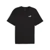 Puma ESS Relaxed No. 1 Logo Tee Siyah Erkek T-Shirt