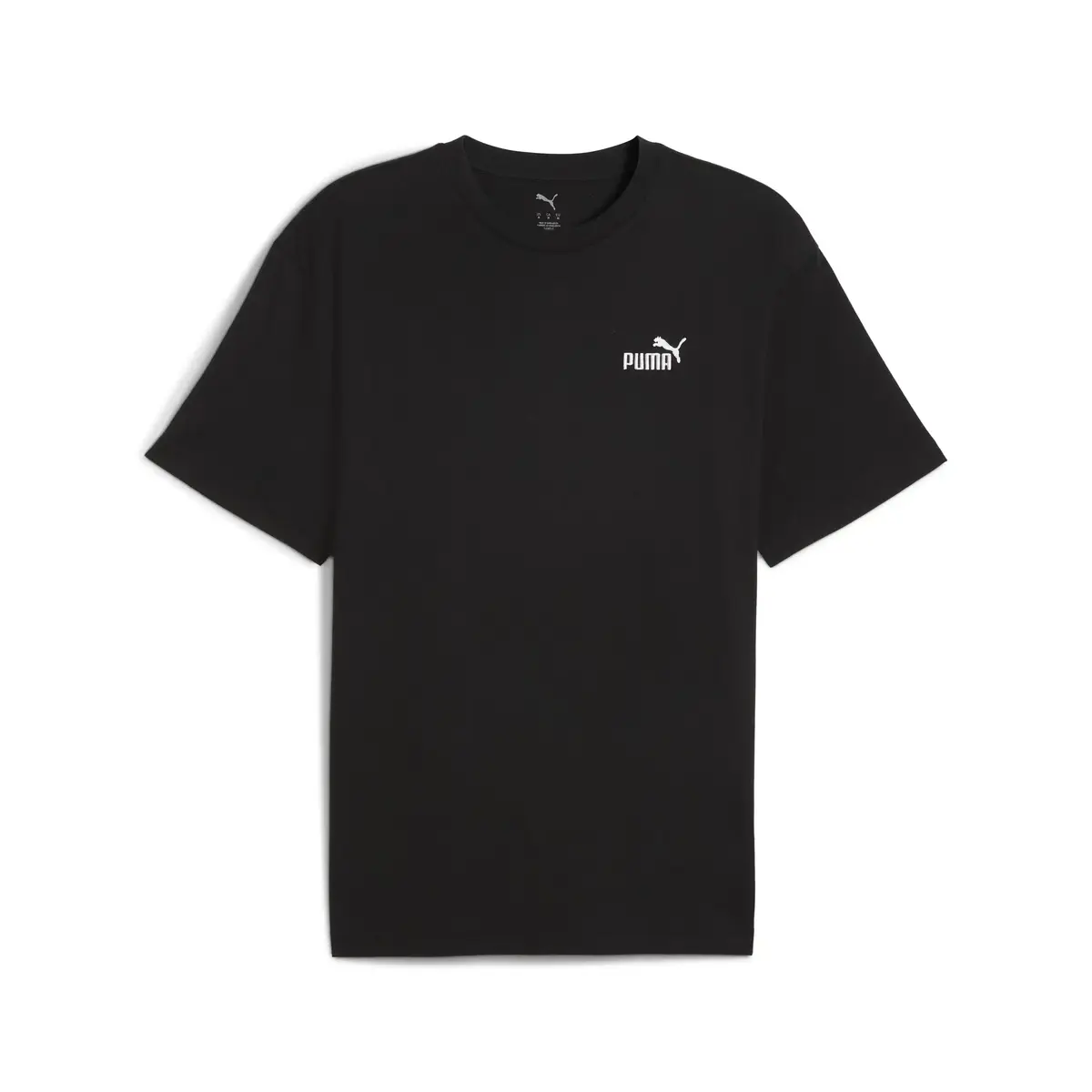 Puma ESS Relaxed No. 1 Logo Tee Siyah Erkek T-Shirt