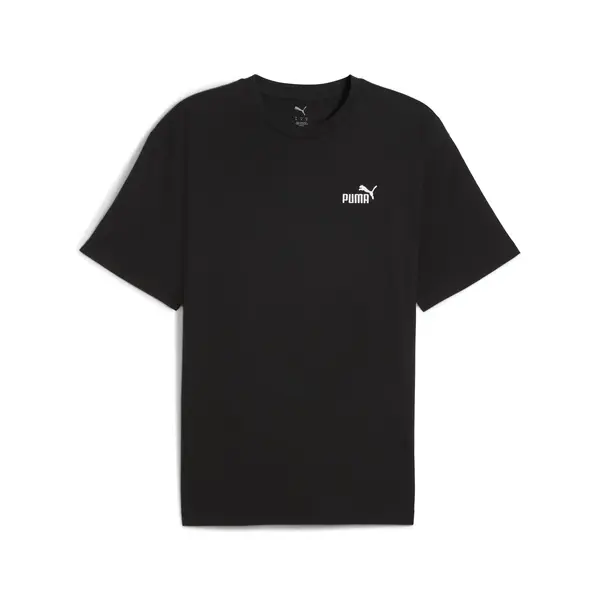 Puma ESS Relaxed No. 1 Logo Tee Siyah Erkek T-Shirt