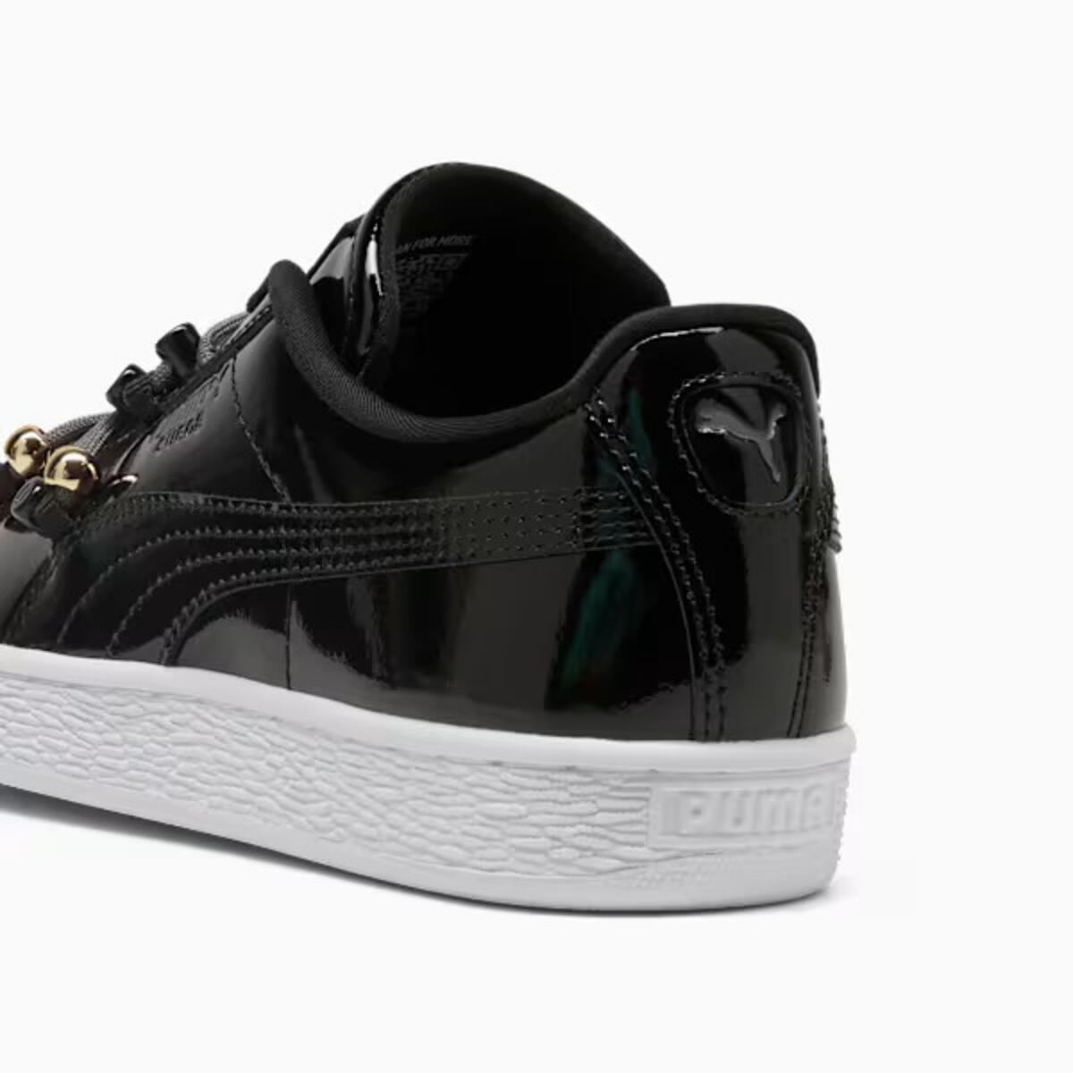Puma Suede Bloom Patent Wns Siyah Kadın Spor Ayakkabı & Sneaker
