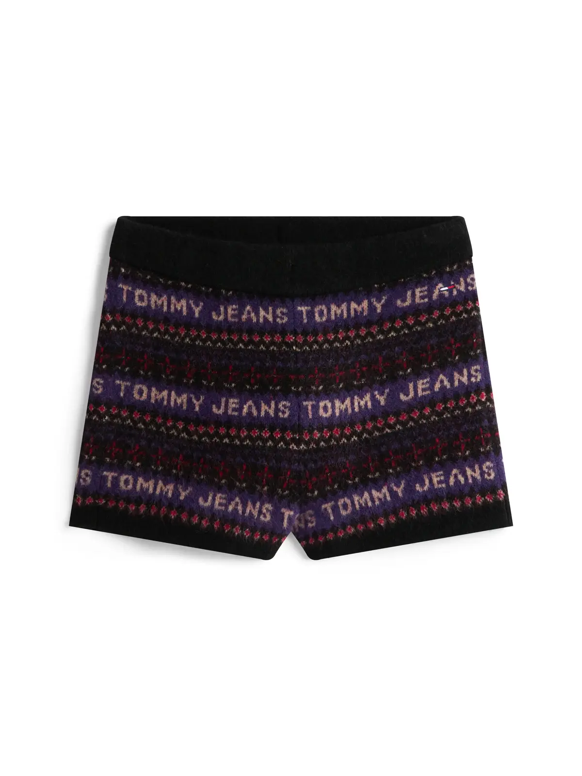 Tommy Hilfiger TJW FAIRISLE SHORTS, BDS Siyah Kadın Şort