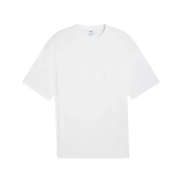 Puma PL ESS Tee Beyaz Erkek T-Shirt