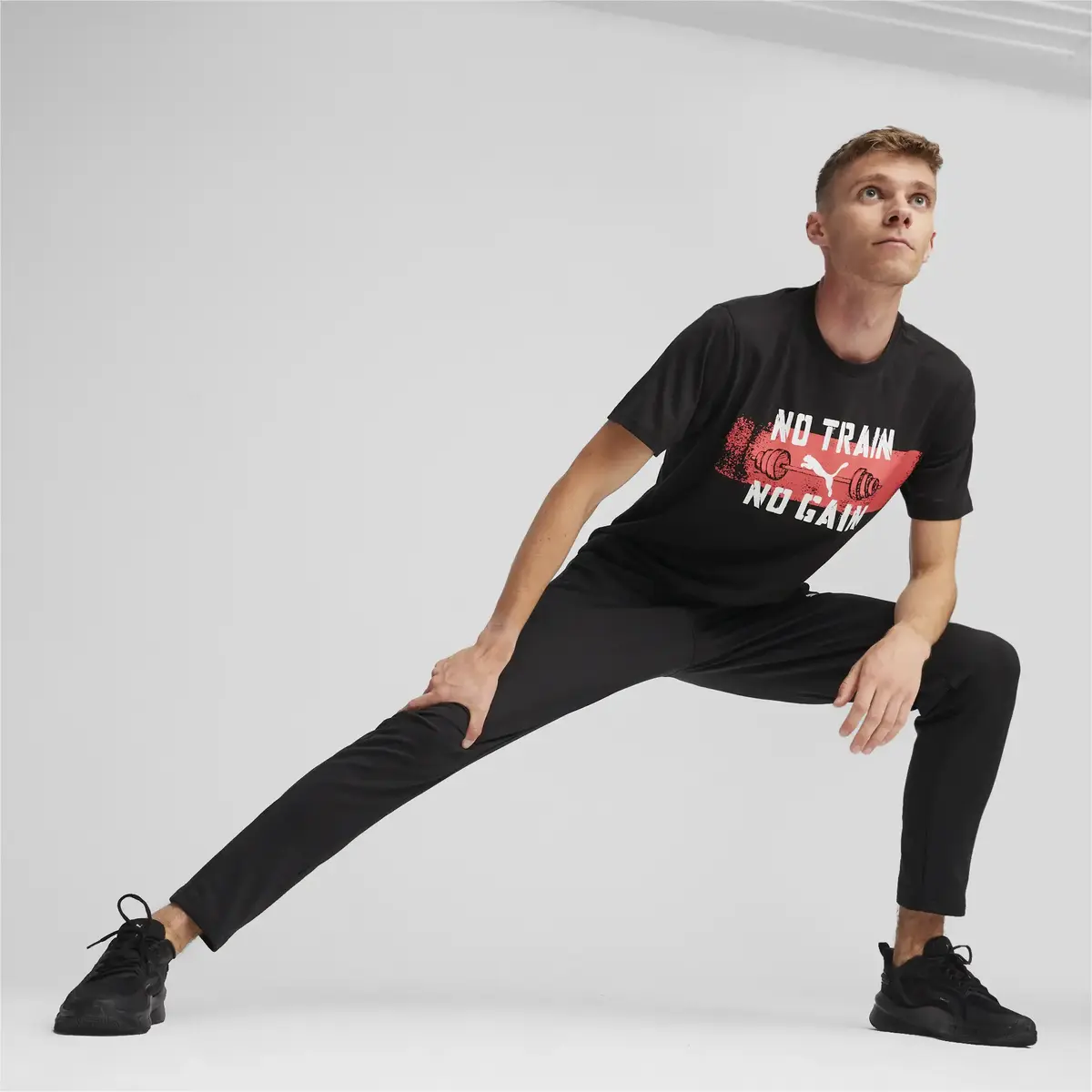 Puma Cloudspun Engineered for Strength Pant Siyah Erkek Eşofman Altı