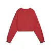 PUMA WARDROBE ESS Graphic Crew Kırmızı Kadın Sweatshirt