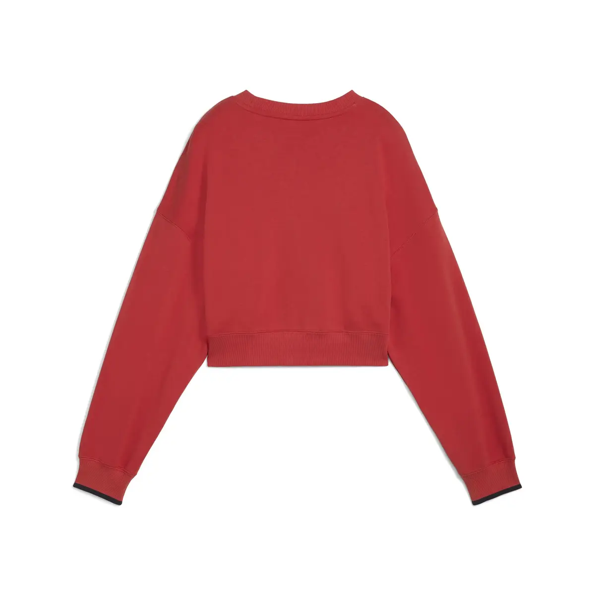 PUMA WARDROBE ESS Graphic Crew Kırmızı Kadın Sweatshirt