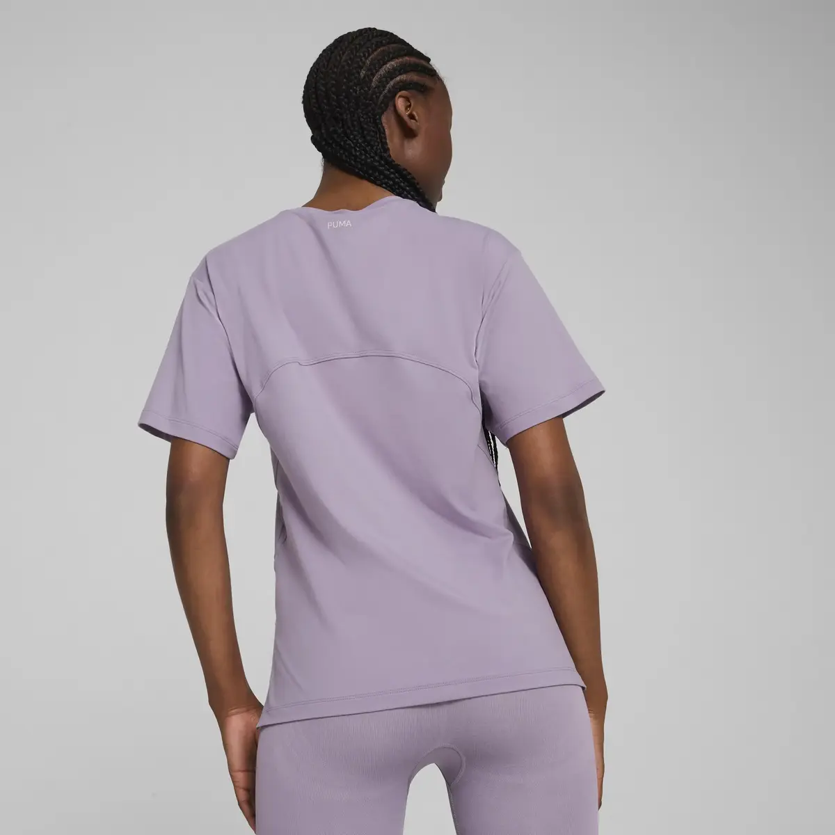 Puma CLOUDSPUN TEE - REG Mor Kadın T-Shirt