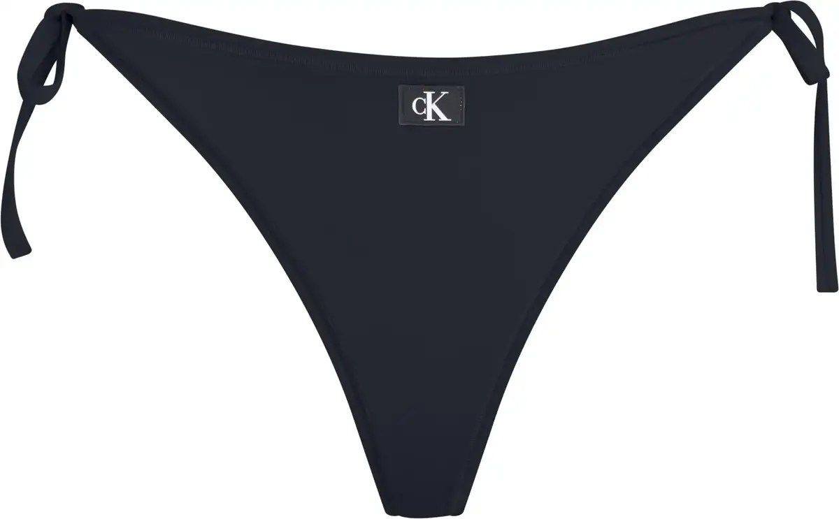 Calvin Klein STRING SIDE TIE, BEH Siyah Kadın Bikini Altı