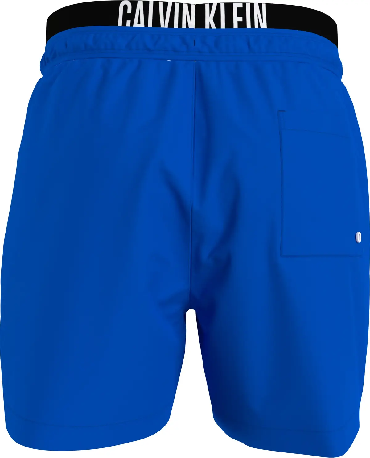 Calvin Klein MEDIUM DOUBLE WAISTB Erkek Mavi Deniz Şortu