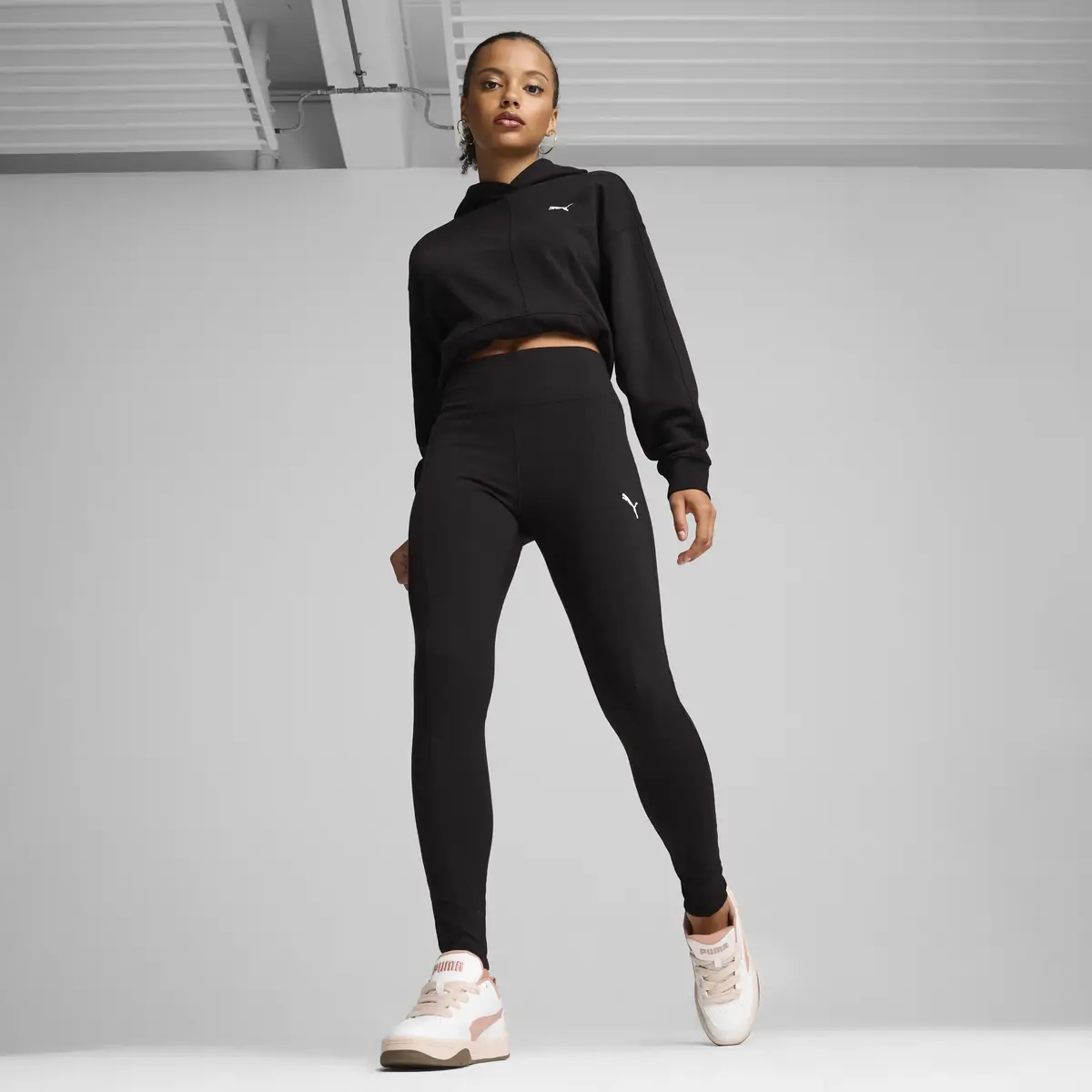 Puma HER High-Waist Leggings Siyah Kadın Tayt