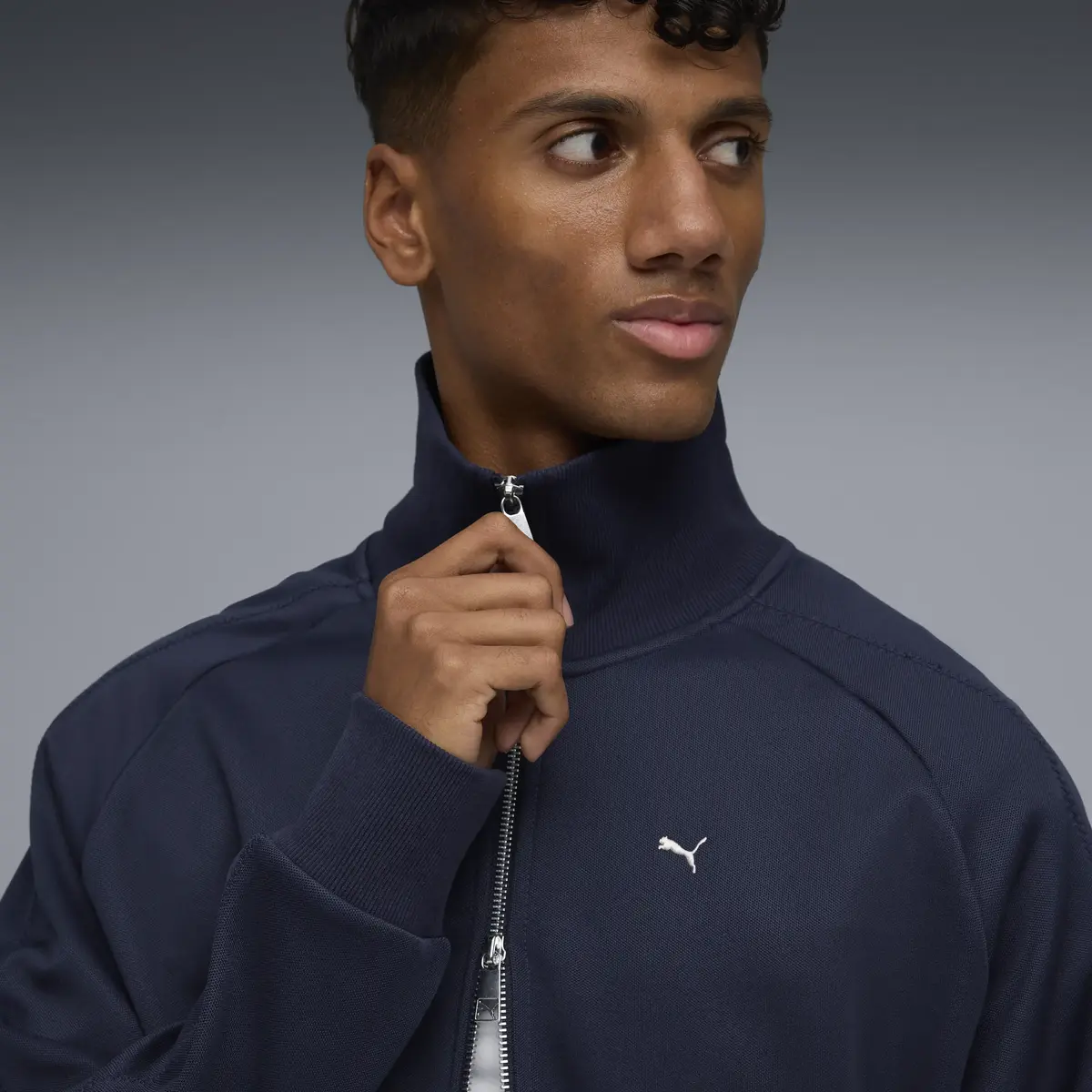 PUMA T7 Track Jacket M Lacivert Erkek Ceket