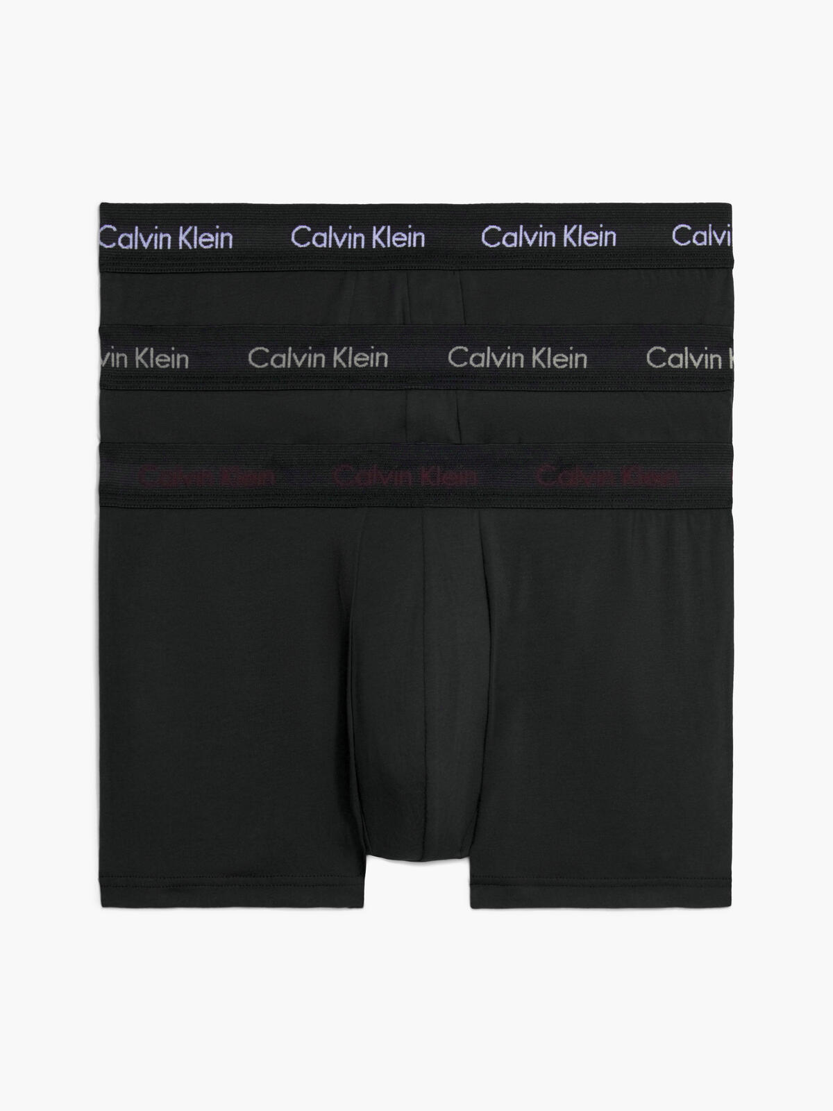 Calvin Klein LOW RISE TRUNK 3PK Erkek Siyah Boxer Set