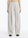 Calvin Klein VISCOSE CREPE WIDE L Kadın Krem Geniş Paça Pantolon