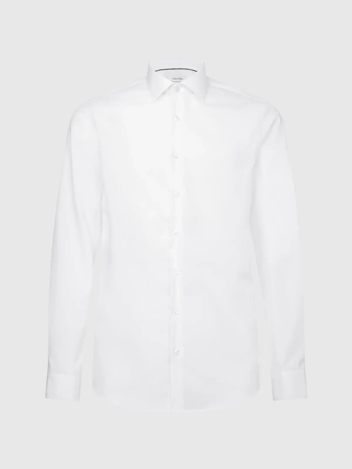 Calvin Klein POPLIN EASY IRON FIT Erkek Beyaz Gömlek