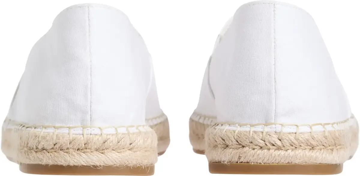 Calvin Klein ESPADRILLE CV LOGO, YBR Beyaz Erkek Ayakkabı