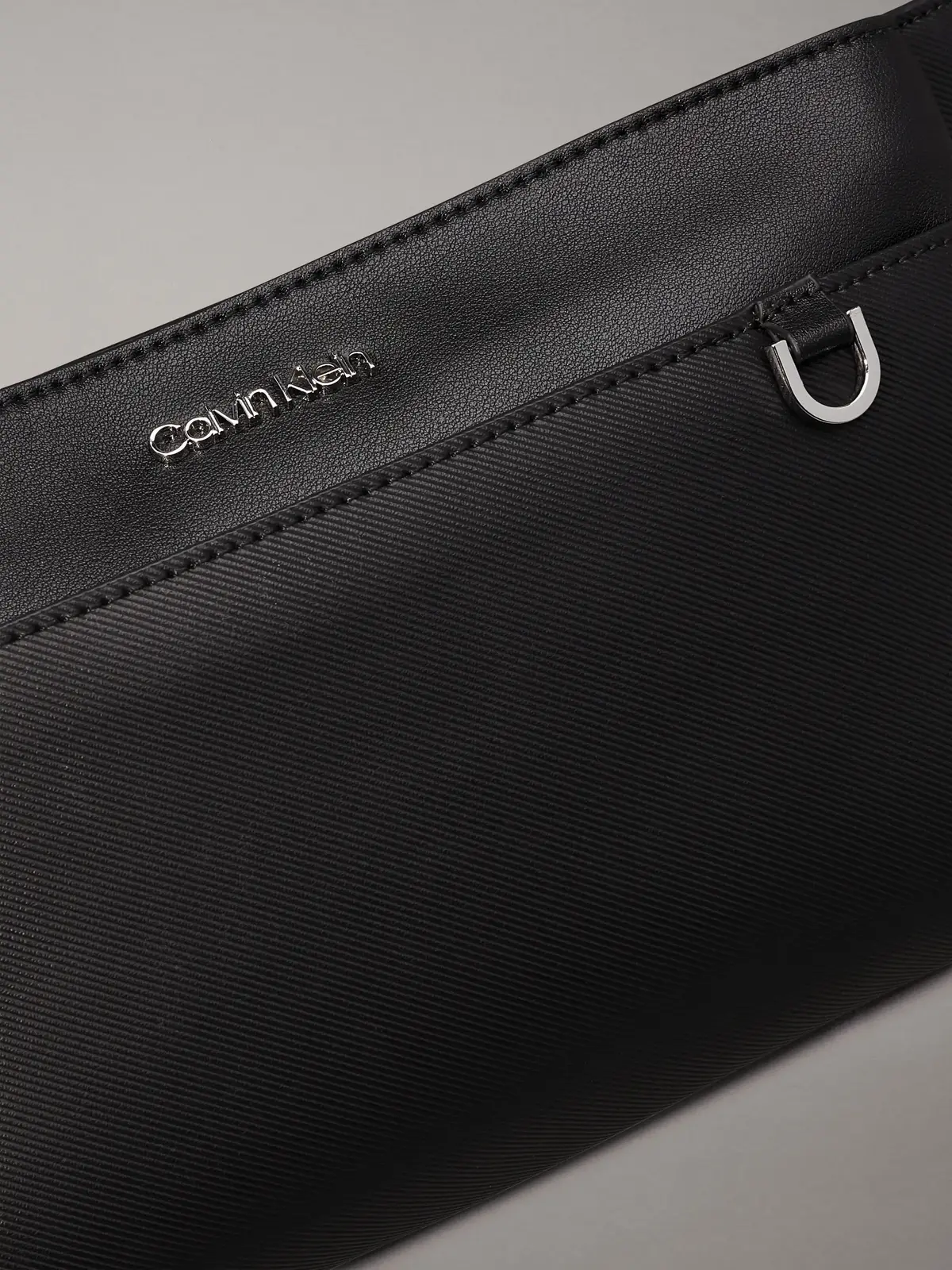 Calvin Klein CK EST. PU WAISTBAG Erkek Siyah Bel Çanta