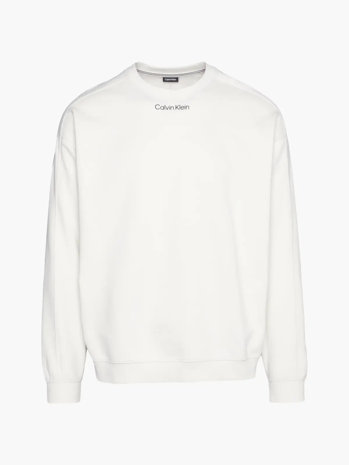 Calvin Klein PW - Pullover Erkek Krem Sweatshirt