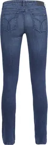 Calvin Klein Mid Rise Skinny Kadın Mavi Kot Pantolon