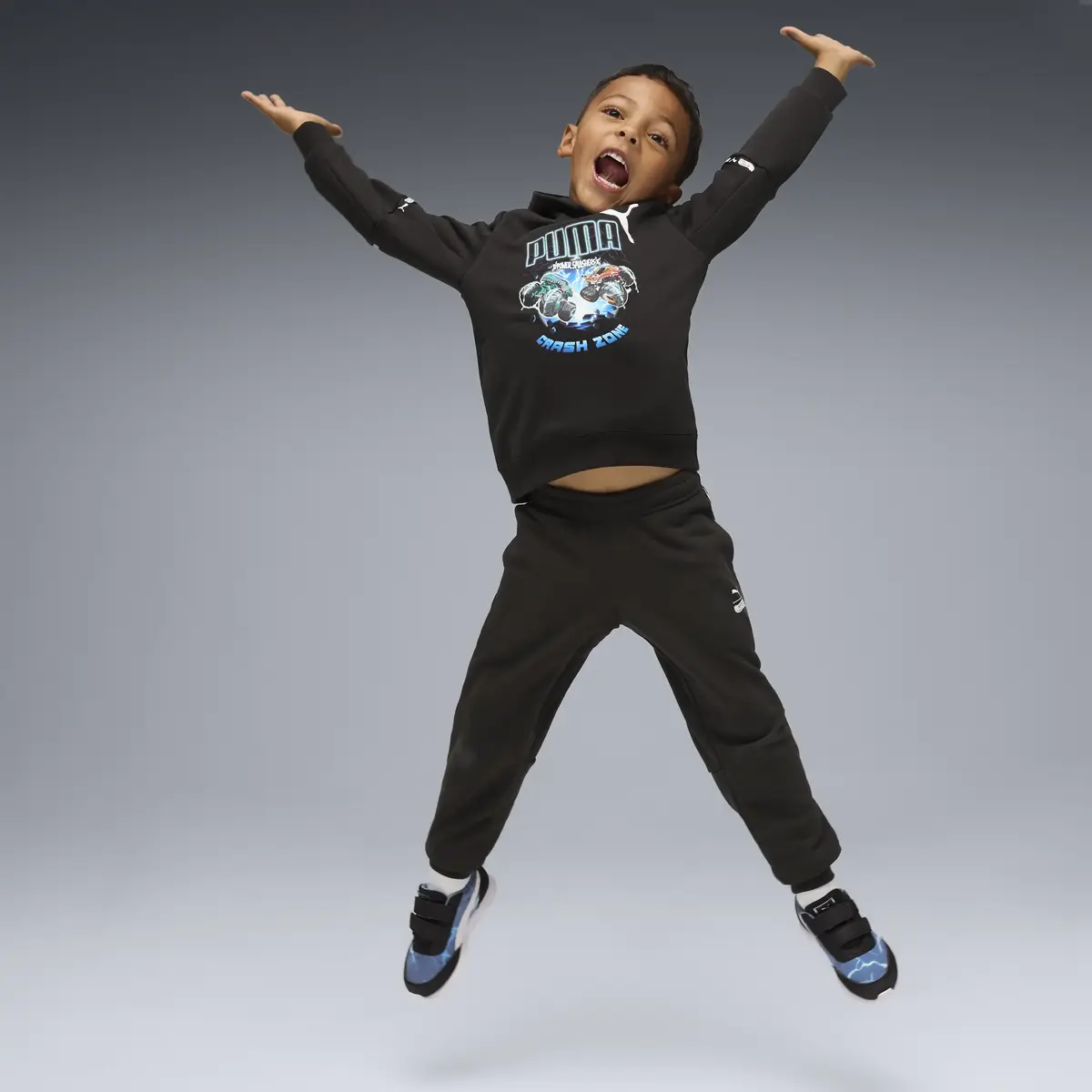 Puma X HOT WHEELS Hoodie Siyah Erkek Sweatshirt
